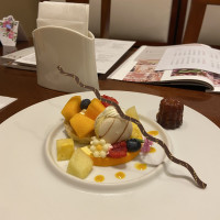 試食のスイーツ