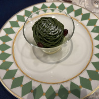 季節のデザートが程よい甘さでとても美味しかったです。