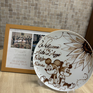 パティシエさんからのおもてなしです。|753038さんのAILE d'ANGE NAGOYA（エル・ダンジュ ナゴヤ）の写真(2464845)