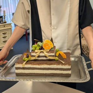 ケーキ演出|753045さんのAngepatio（アンジェパティオ）の写真(2464937)