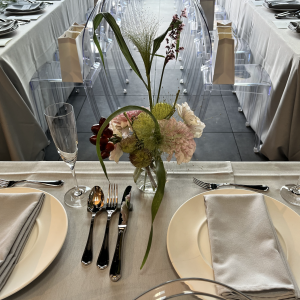 卓上の装飾も一つ一つこだわりがあり、お洒落な空間でした。|753068さんのwedding norm.の写真(2465032)