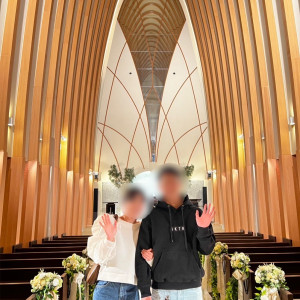 一目惚れしたチャペルです！|753077さんのアルコラッジョマリエールの写真(2465062)