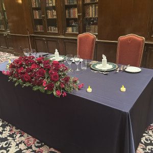 メインテーブル|753081さんのホテル ザ・マンハッタンの写真(2634630)