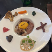 和牛のポッシェすき焼き風