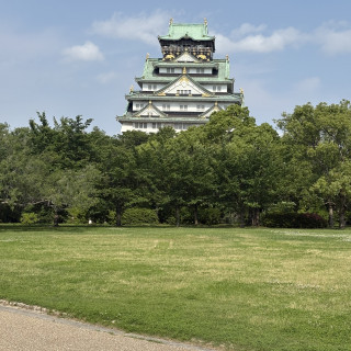 大阪城が素敵です。