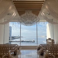 海が一望できます。