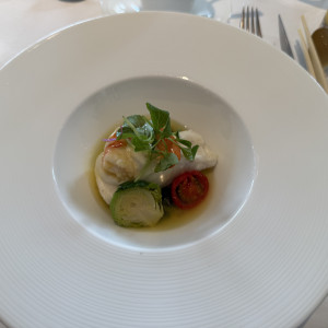 コース魚料理、とても美味しい|753244さんのTHE CLASSICA BAY RESORT （ザ クラシカ ベイリゾート）の写真(2465944)
