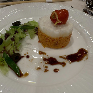 コース料理の一品です。|753267さんのFUNATSURU KYOTO KAMOGAWA RESORT（登録有形文化財）の写真(2465972)