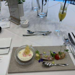 試食会の料理
スープが美味しかった