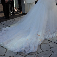 フラワーシャワー後