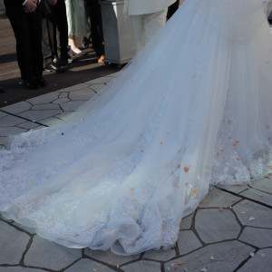 フラワーシャワー後|753309さんのシェラトン・グランデ・トーキョーベイ・ホテルの写真(2615654)