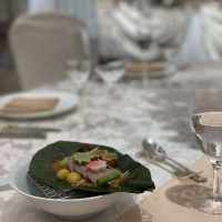 ブライダルフェアでのメインの試食