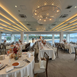 カジュアルとフォーマルの間くらいの会場|753324さんのOCEAN&RESORT MARIZON(オーシャン＆リゾート マリゾン)の写真(2466213)