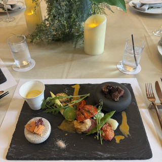 試食でいただいたワンプレートです。