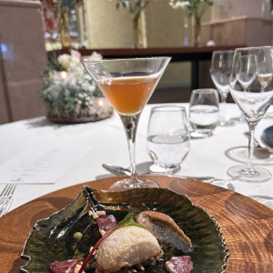 試食した料理|753391さんの軽井沢高原教会の写真(2466462)