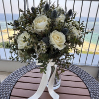 用意していただいた花束です。写真で見た通りでした！