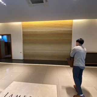 披露宴会場入口