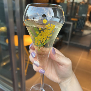 乾杯のシャンパン|753458さんのSUD RESTAURANT TERAKOYA/テイクアンドギヴ・ニーズウェディングの写真(2560002)