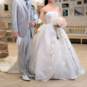 ドレス、タキシードは提携先のものをお借りしました。|753473さんのウエディングヒル東京ベイ幕張の写真(2621111)