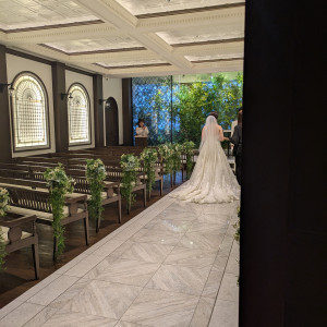 リハーサルの時です|753478さんのInStyle wedding KYOTO/テイクアンドギヴ・ニーズウェディングの写真(2466970)