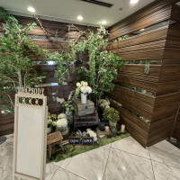 披露宴会場 入口付近