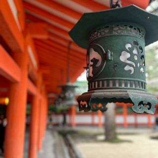 神殿前