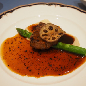 お肉が特に好評でした。|753609さんのアーヴェリール迎賓館（富山）/テイクアンドギヴ・ニーズウェディングの写真(2467668)