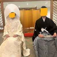 神前式の新郎新婦及び親族の待機エリアです。