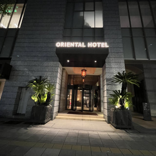 夜のホテル入り口
とても映えます！