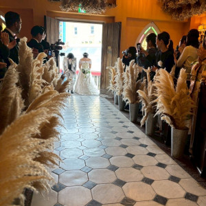 チャペル内|753651さんのウエディング ファンタジアの写真(2467751)