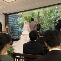 挙式中