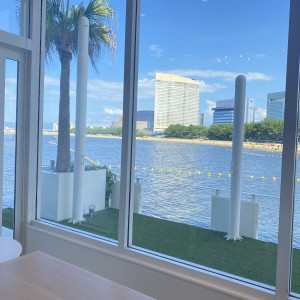 海上の会場だから海とドームを同じ画面に収めることができる|753756さんのOCEAN&RESORT MARIZON(オーシャン＆リゾート マリゾン)の写真(2512561)