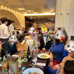 テーブルラウンド　ゲストとお料理いただきました|753775さんのMEDI（メディー）の写真(2468781)