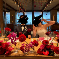 新郎新婦席