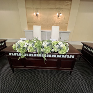 新郎、新婦席