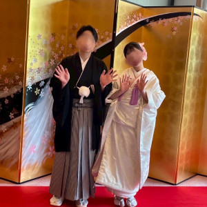 儀式殿前金屏風|753872さんの住吉大社の写真(2468885)