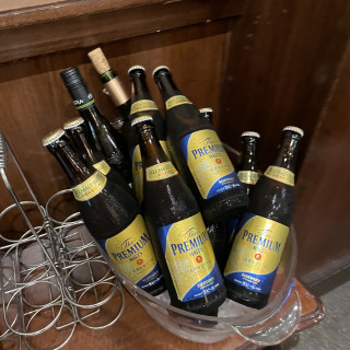 ビールの提供がかなり早かった