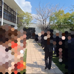 フラワーシャワーの出来るガーデンです。|753898さんのEYOHAKU(ヨハク)の写真(2568392)