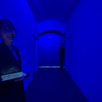 チャペルに入るまでの空間