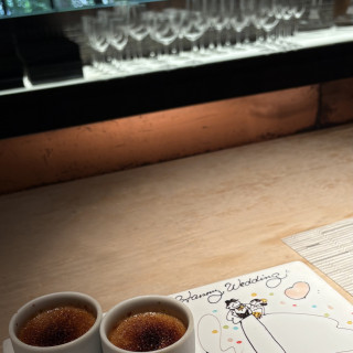 ほうじ茶のクレームブリュレ