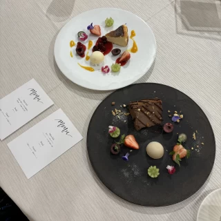 和洋のデザート食べ比べ
