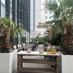 アレンジできるテラス席|753999さんのLos Angeles balcony(ロサンジェルスバルコニー)の写真(2470043)