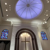 色が変わる天井