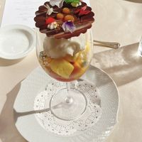 コース料理のデザート