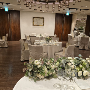高砂から見た披露宴会場|754005さんのレストランひらまつ博多の写真(2470130)