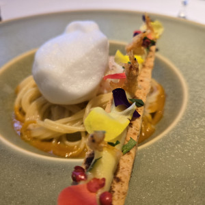 えびのパスタ|754005さんのリストランテKubotsu （ひらまつウエディング）の写真(2470139)