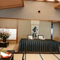 和風の披露宴会場です。比較的少人数から使用できたと思います