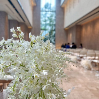 チャペルの装花