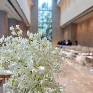 チャペルの装花|754050さんのキンプトン新宿東京の写真(2470346)
