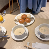 パンとスープ(3人分)